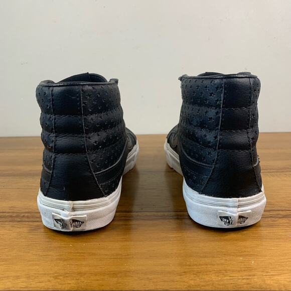 Vans Sk8-Hi Perforated Leather Womens Sneaker - Picture 5 of 9